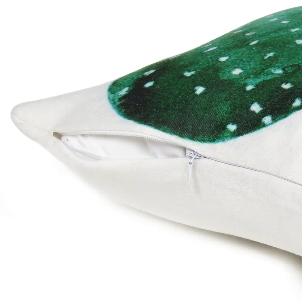 Oussum Home Decorative Cactus Digital Print Cushion Pillow Cover Pillow Case